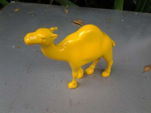 camel cigarettes advertising figurine